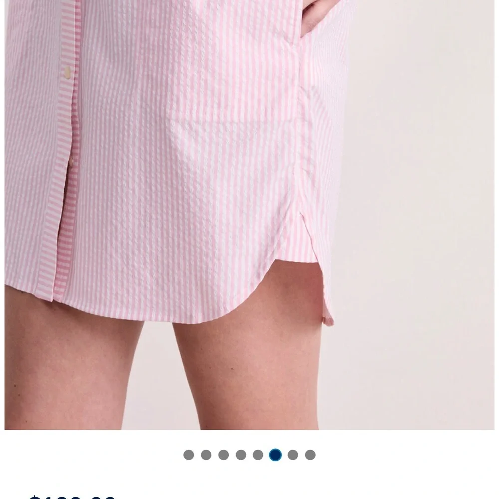 Vineyard Vines Hartley Harbor Coverup size 2 pink - Picture 9 of 10